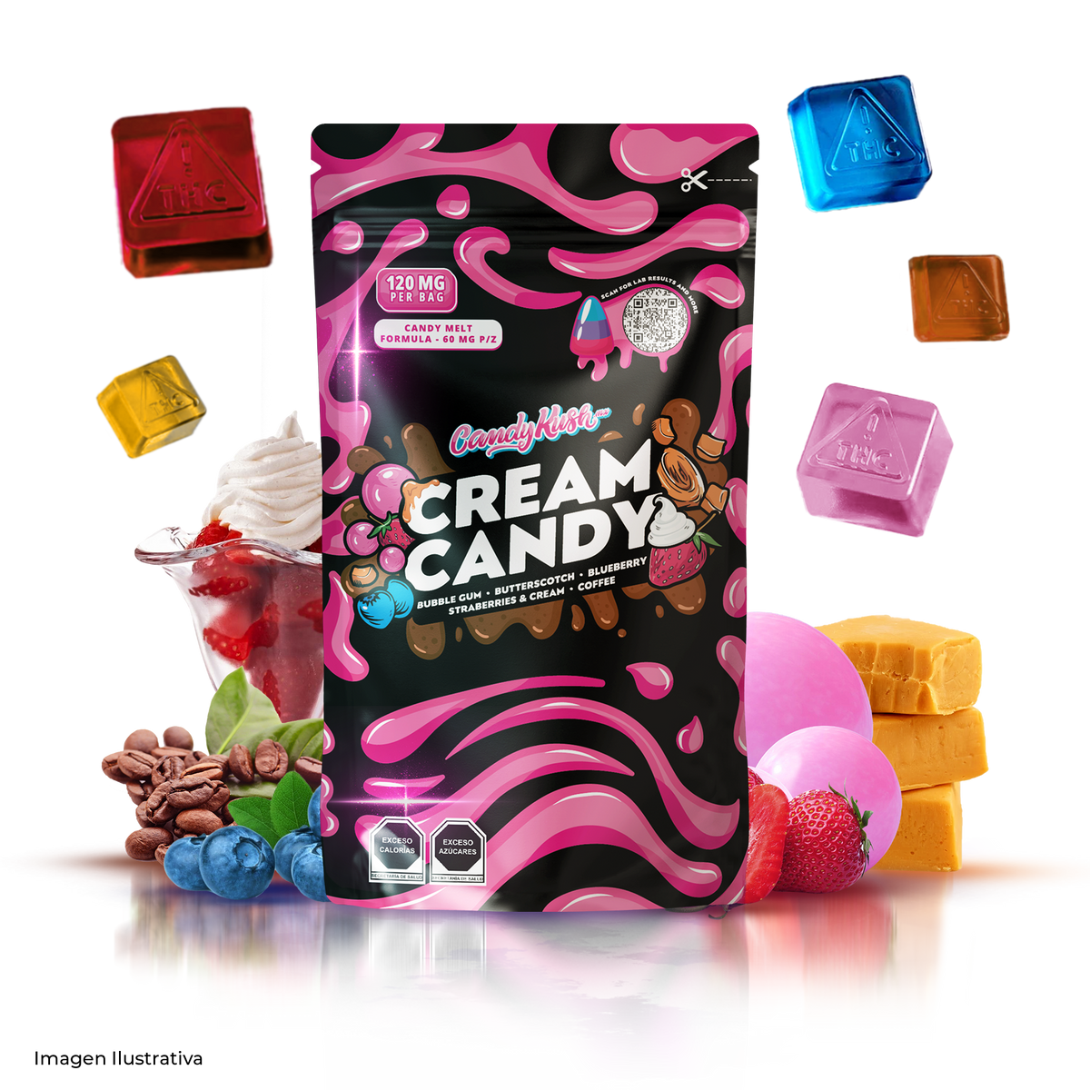 CandyKush - Cream Caramel (Caramelos Macizos Cremosos) – EXTRACTOS EUM™